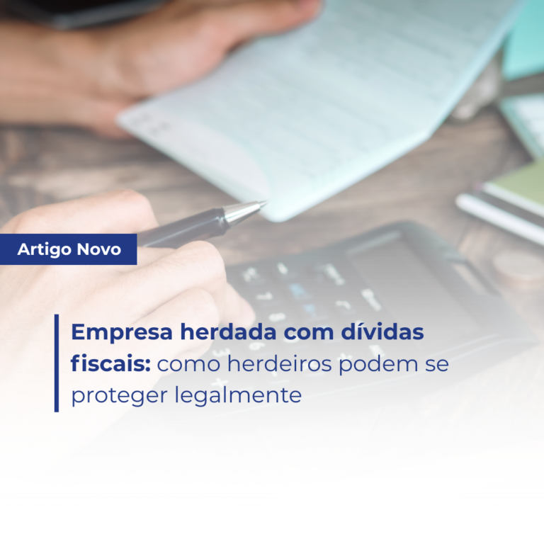 Empresa herdada com dívidas fiscais